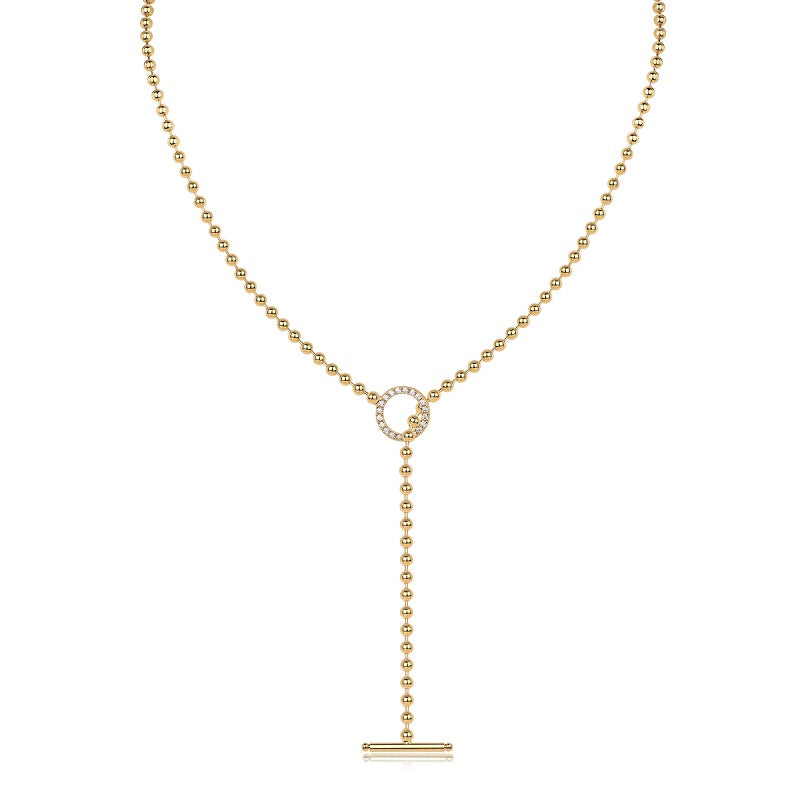 Light And Shadow Pearl Charm - A Fashionable And Trendy Necklace Pendant Set With Top-quality Moissanite S925 Silver And Gold-plated. It Can Be Tested With A Diamond Pen.