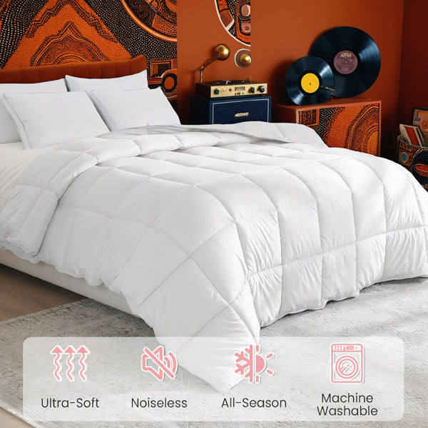 Pink Oversized Duvet Insert. This Comfortable, Soft, And Skin-friendly Plush Comforter Features A Cute Design For Girls, Perfect For Bedrooms And Dorms. It's Machine Washable, Suitable For All Seasons