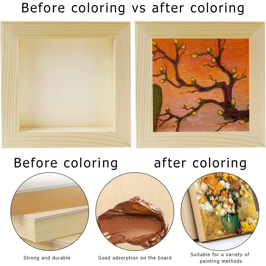 12-piece Set Of Art Boards In Four Sizes