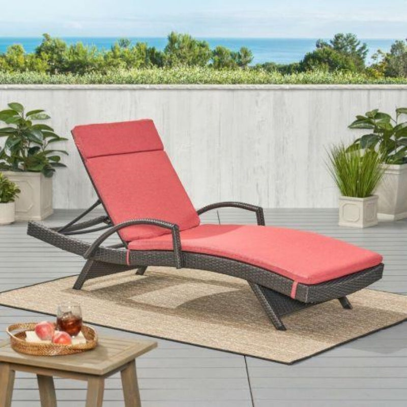 Two Salem Outdoor Lounge Chair Cushions, Lounge Chair Not Included.