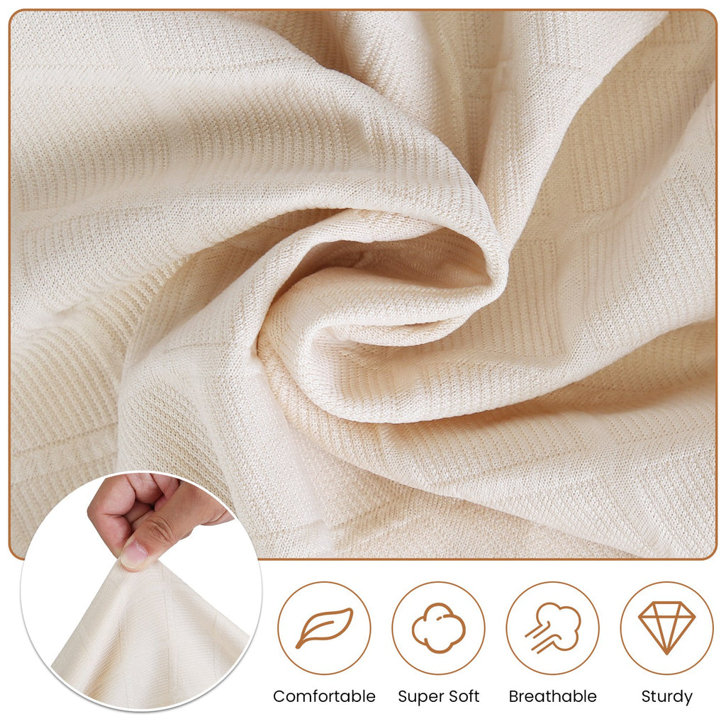 4Pack Waterproof Dining Chair Slipcovers Stretch Chair Seat Slipcovers Removable Washable Jacquard Seat Covers For Dining Room