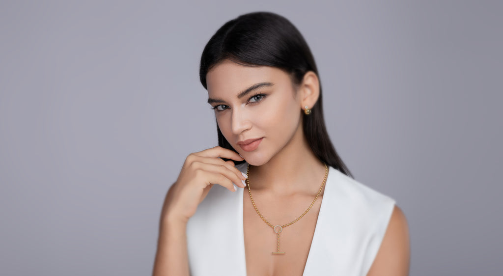 Light And Shadow Pearl Charm - A Fashionable And Trendy Necklace Pendant Set With Top-quality Moissanite S925 Silver And Gold-plated. It Can Be Tested With A Diamond Pen.