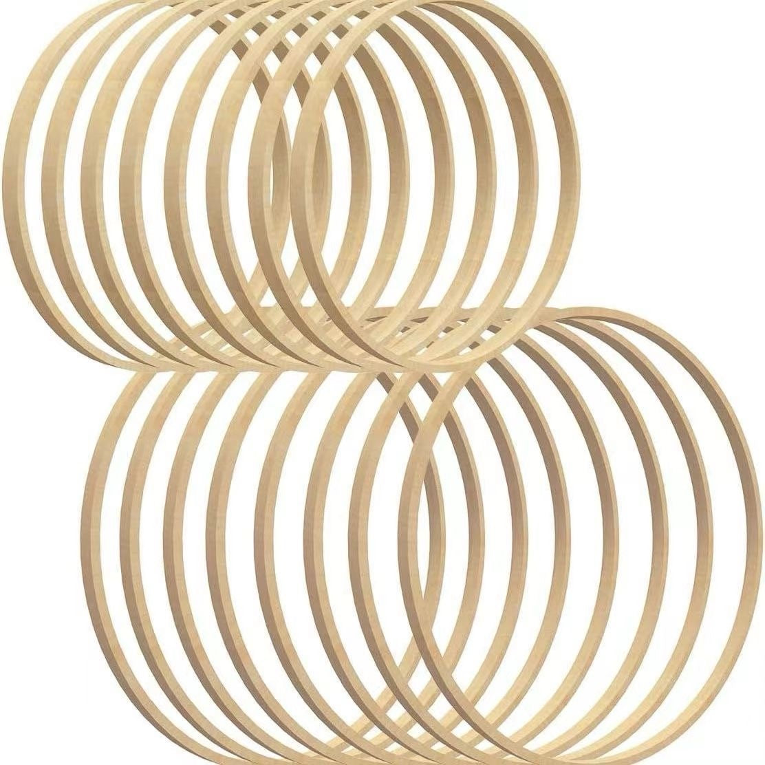 20 Bamboo Wreaths