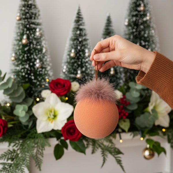 4PCS Set  Christmas Ball Ornaments Glass Hanging Balls For Holiday Tree Decor Shiny Xmas Party Decorations FBA Shipment