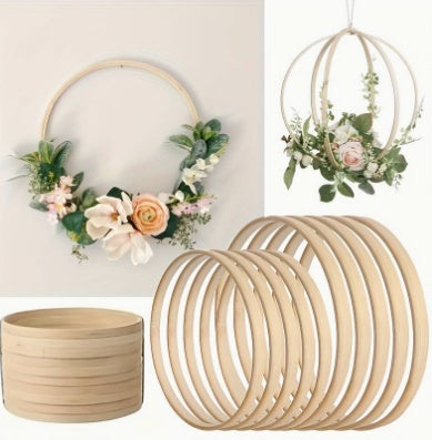 20 Bamboo Wreaths